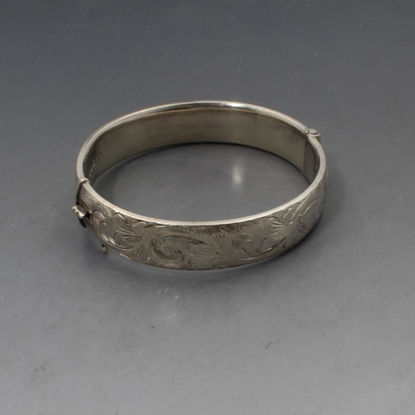 Georg Jensen Silver Bangle 1966